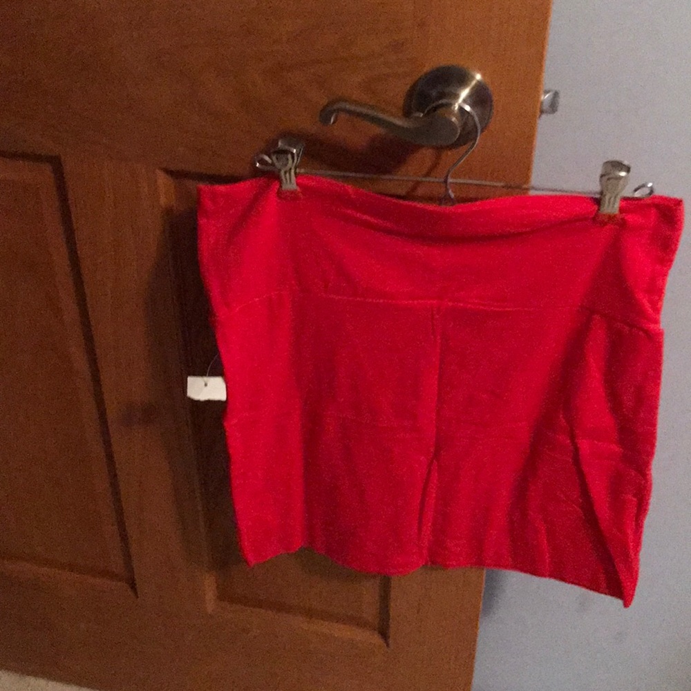 Rue21 red pencil skirt